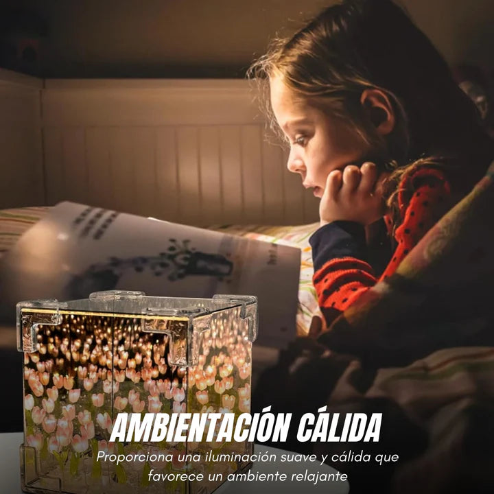 Lámpara de Tulipanes Eternos